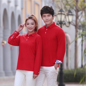 #1821-Long Sleeve Golf Polo Shirts