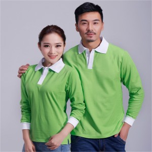 Long Sleeve shirt with contrast collar